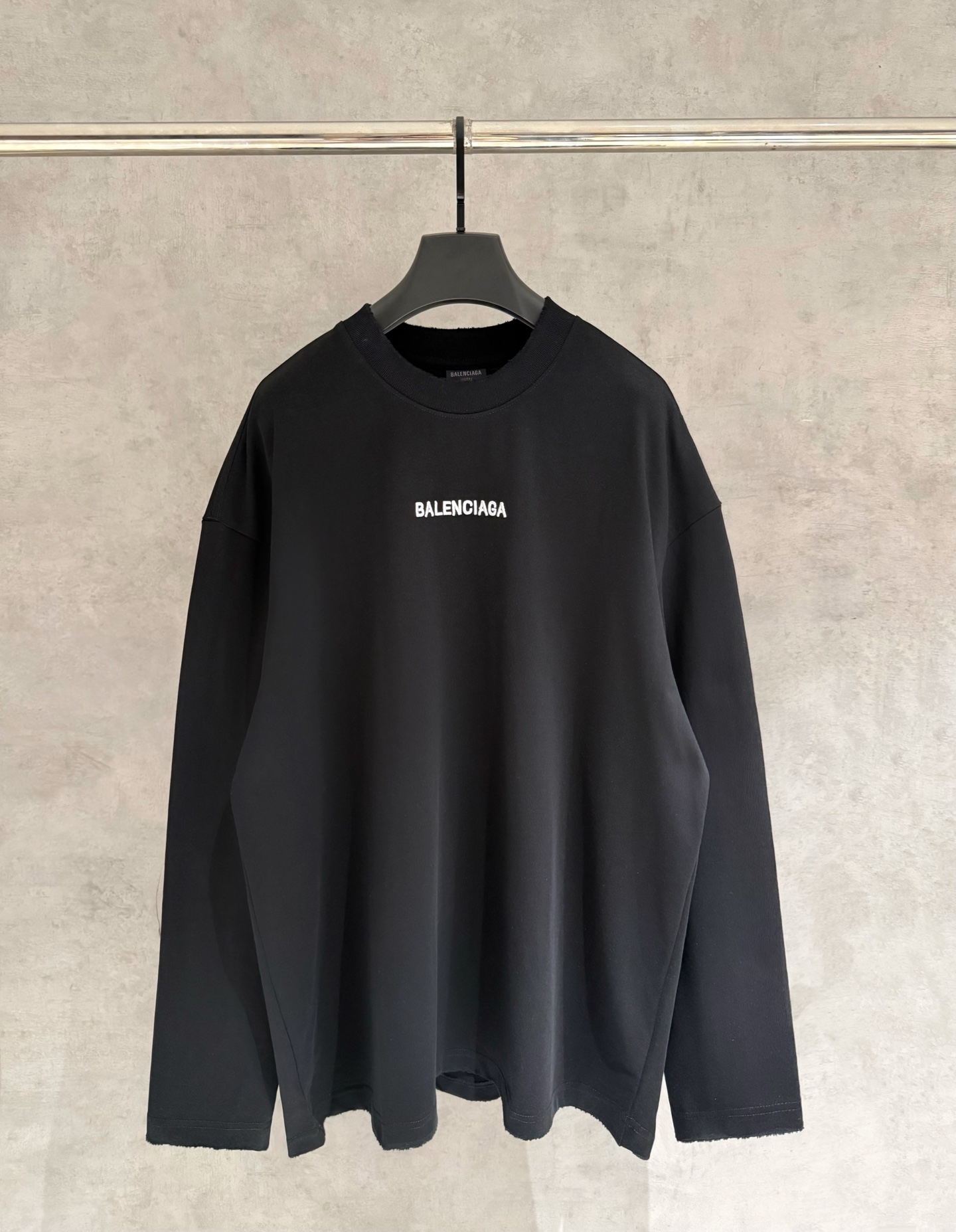 Cheap Balenciaga Long Sleeve T-Shirts in 219443, $45 USD- [IB219443] - Replica Balenciaga Long Sleeve T-Shirts