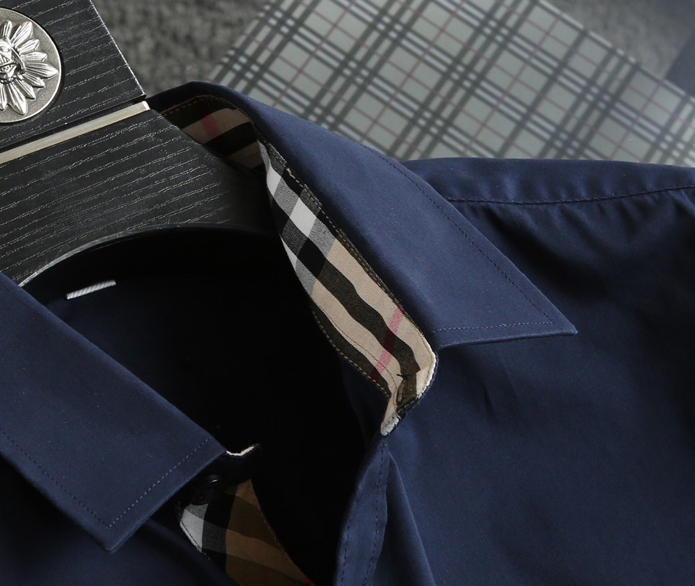 Cheap Burberry Long-Sleeved Polo Shirts for Men in 219460, $35 USD- [IB219460] - Replica Burberry Long-Sleeved Polo Shirts for Men