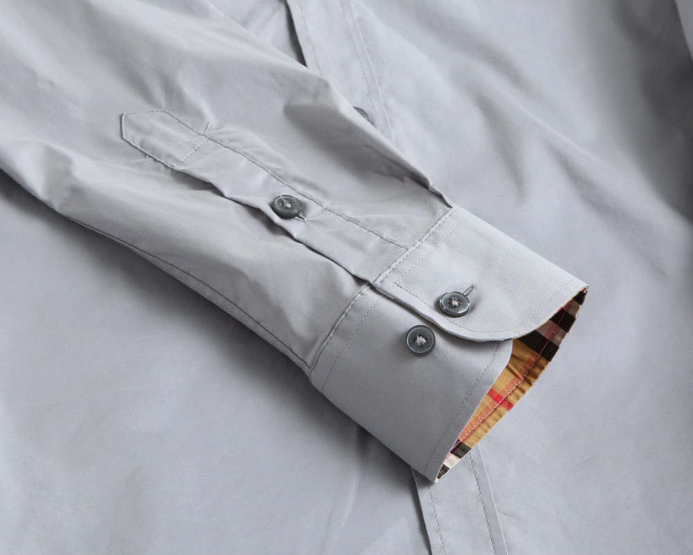 Cheap Burberry Long-Sleeved Polo Shirts for Men in 219461, $35 USD- [IB219461] - Replica Burberry Long-Sleeved Polo Shirts for Men