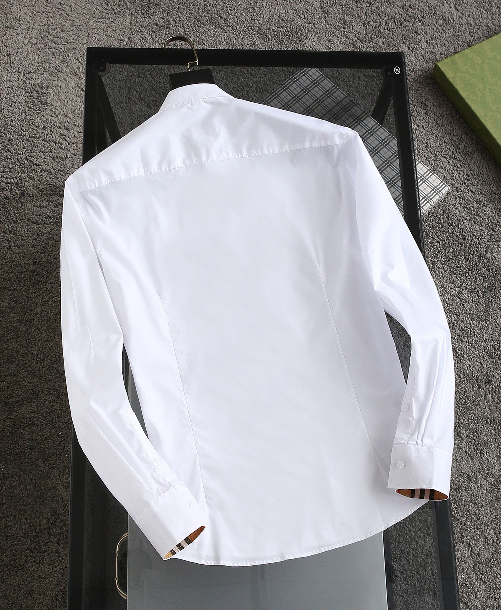 Cheap Burberry Long-Sleeved Polo Shirts for Men in 219464, $35 USD- [IB219464] - Replica Burberry Long-Sleeved Polo Shirts for Men