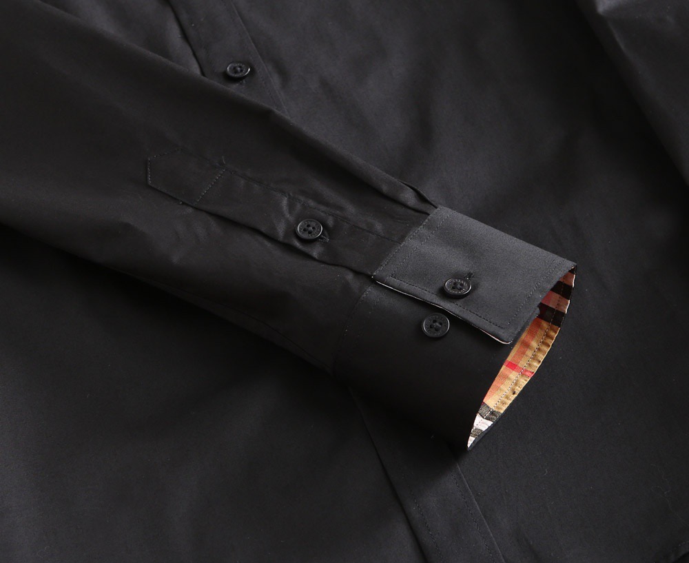 Cheap Burberry Long-Sleeved Polo Shirts for Men in 219466, $35 USD- [IB219466] - Replica Burberry Long-Sleeved Polo Shirts for Men