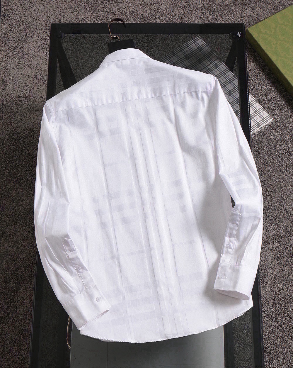 Cheap Burberry Long-Sleeved Polo Shirts for Men in 219467, $35 USD- [IB219467] - Replica Burberry Long-Sleeved Polo Shirts for Men