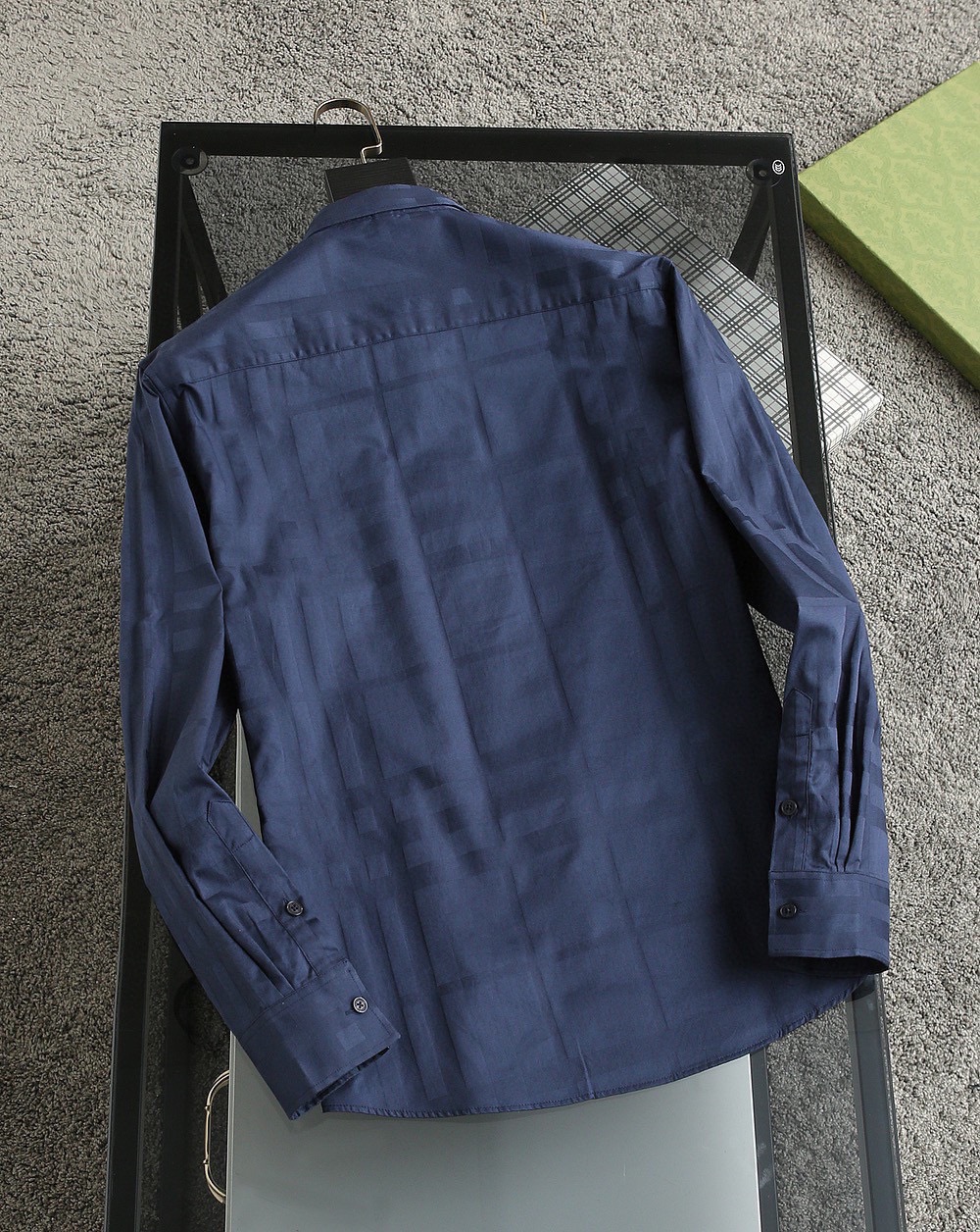Cheap Burberry Long-Sleeved Polo Shirts for Men in 219468, $35 USD- [IB219468] - Replica Burberry Long-Sleeved Polo Shirts for Men