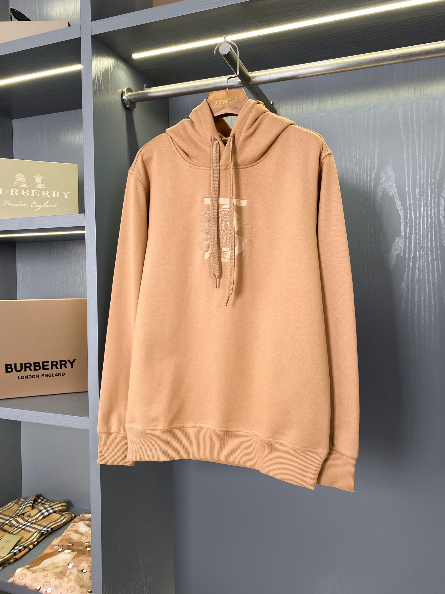 Cheap Burberry Hoodies in 219471, $55 USD- [IB219471] - Replica Burberry Hoodies