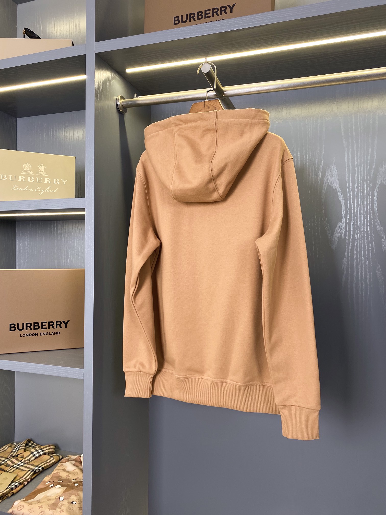Cheap Burberry Hoodies in 219471, $55 USD- [IB219471] - Replica Burberry Hoodies