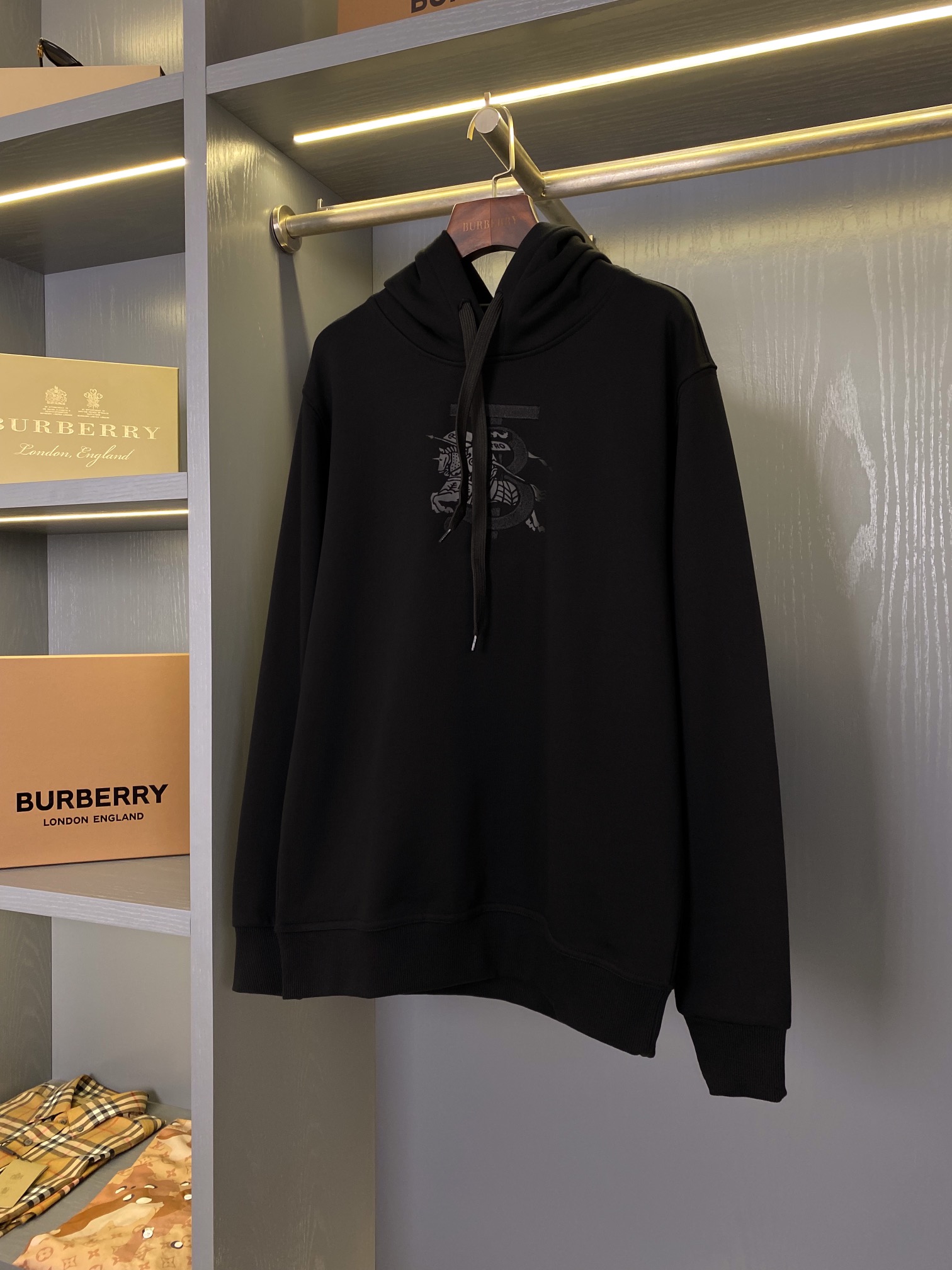 Cheap Burberry Hoodies in 219472, $55 USD- [IB219472] - Replica Burberry Hoodies