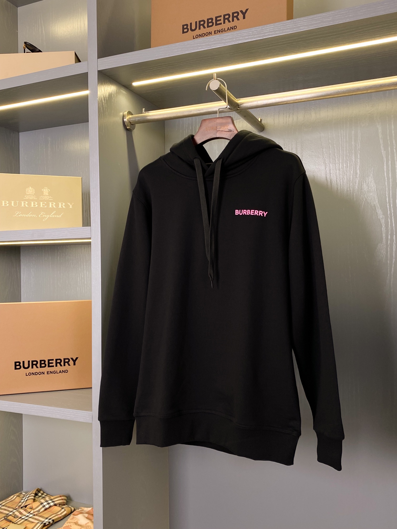 Cheap Burberry Hoodies in 219473, $55 USD- [IB219473] - Replica Burberry Hoodies