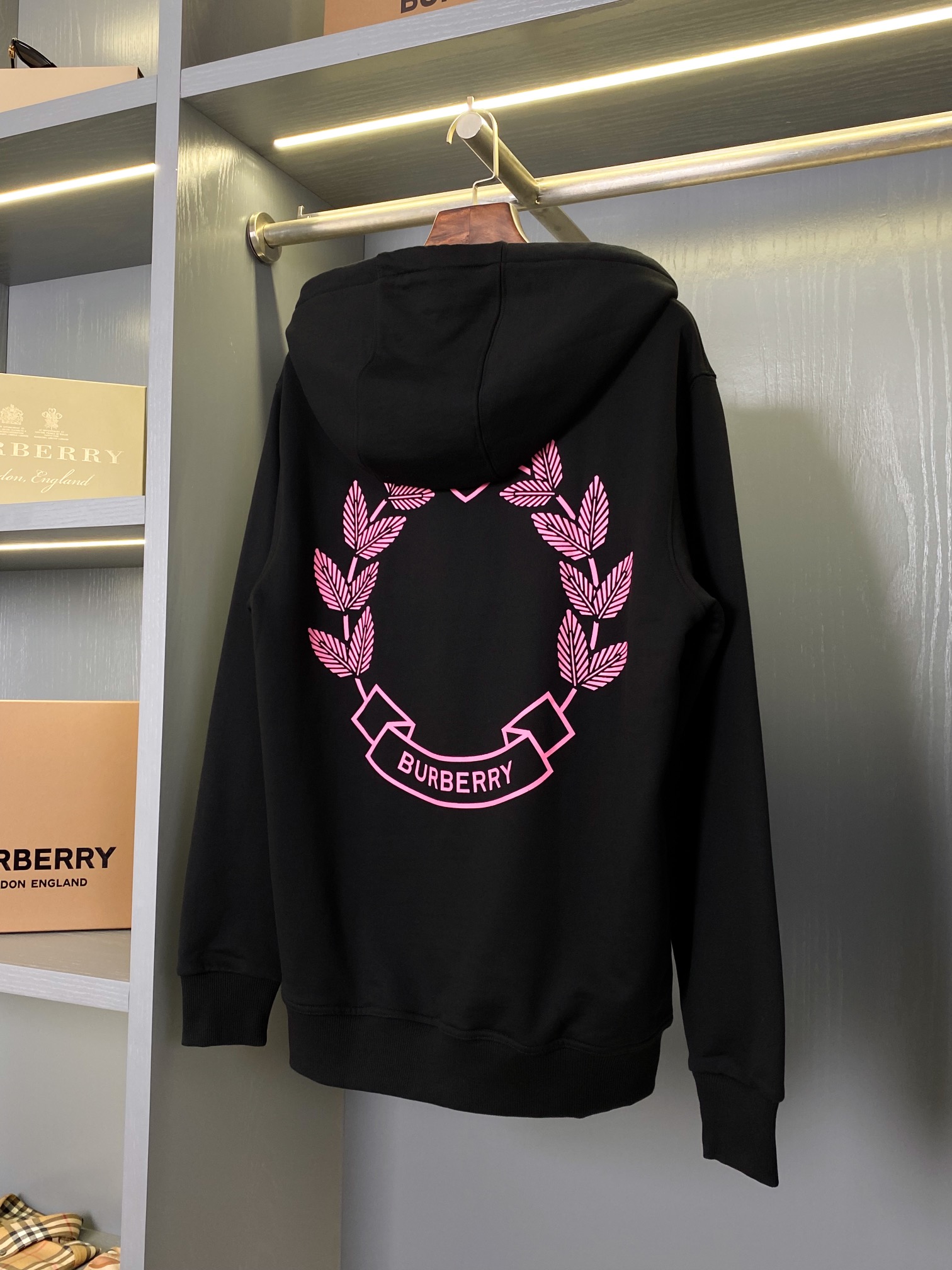 Cheap Burberry Hoodies in 219473, $55 USD- [IB219473] - Replica Burberry Hoodies