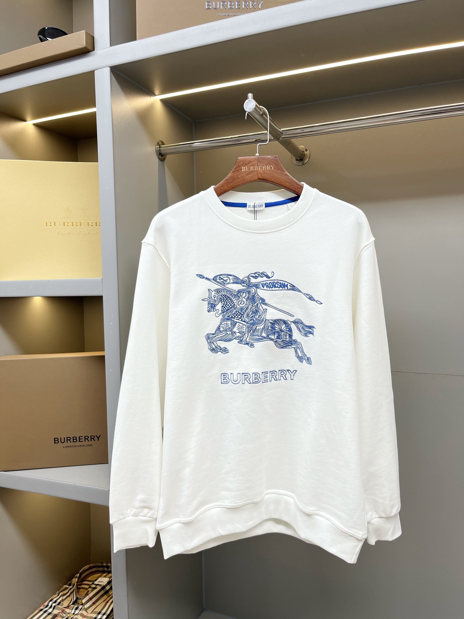 Cheap Burberry Hoodies in 219480, $60 USD- [IB219480] - Replica Burberry Hoodies