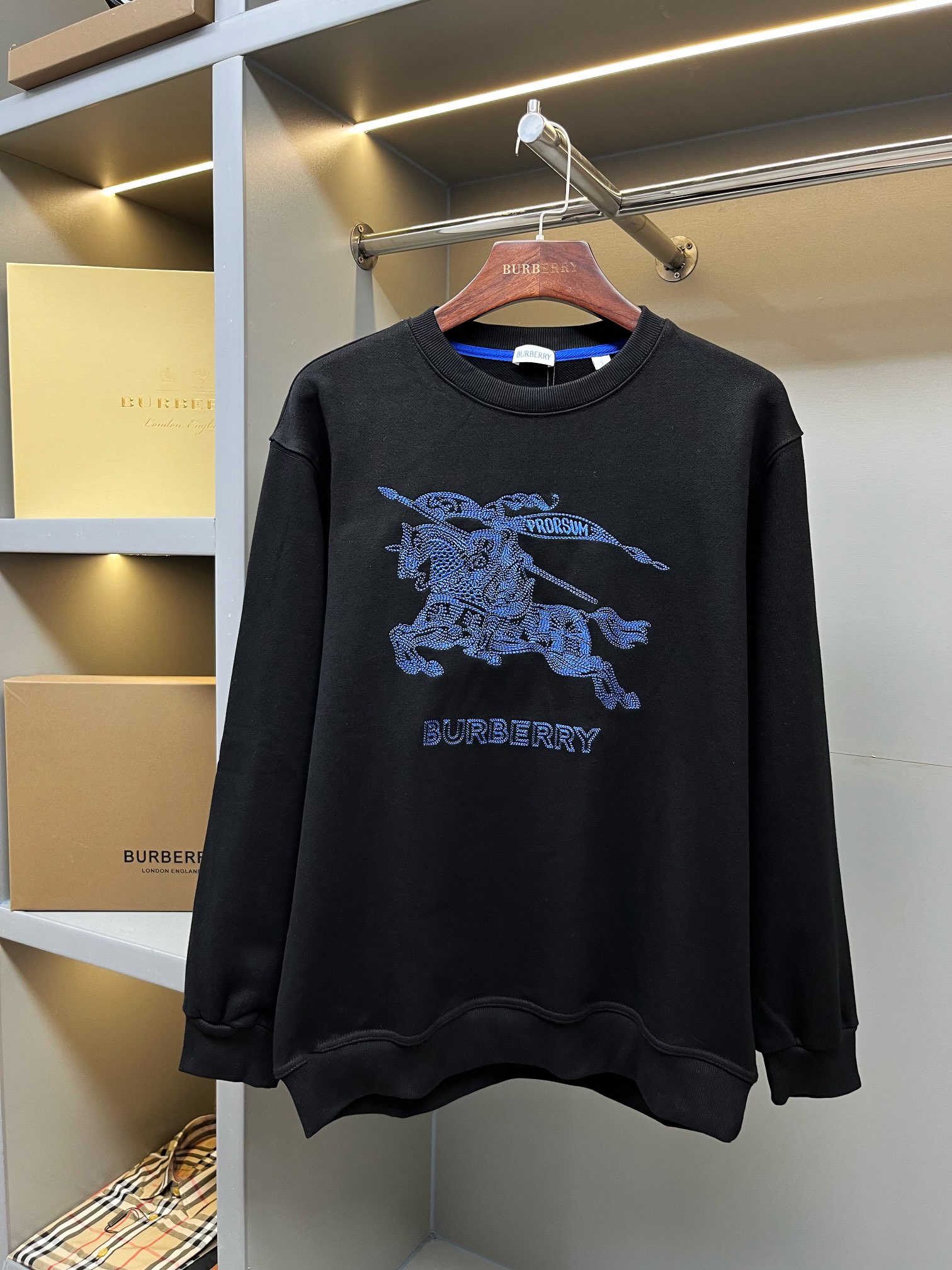 Cheap Burberry Hoodies in 219481, $60 USD- [IB219481] - Replica Burberry Hoodies