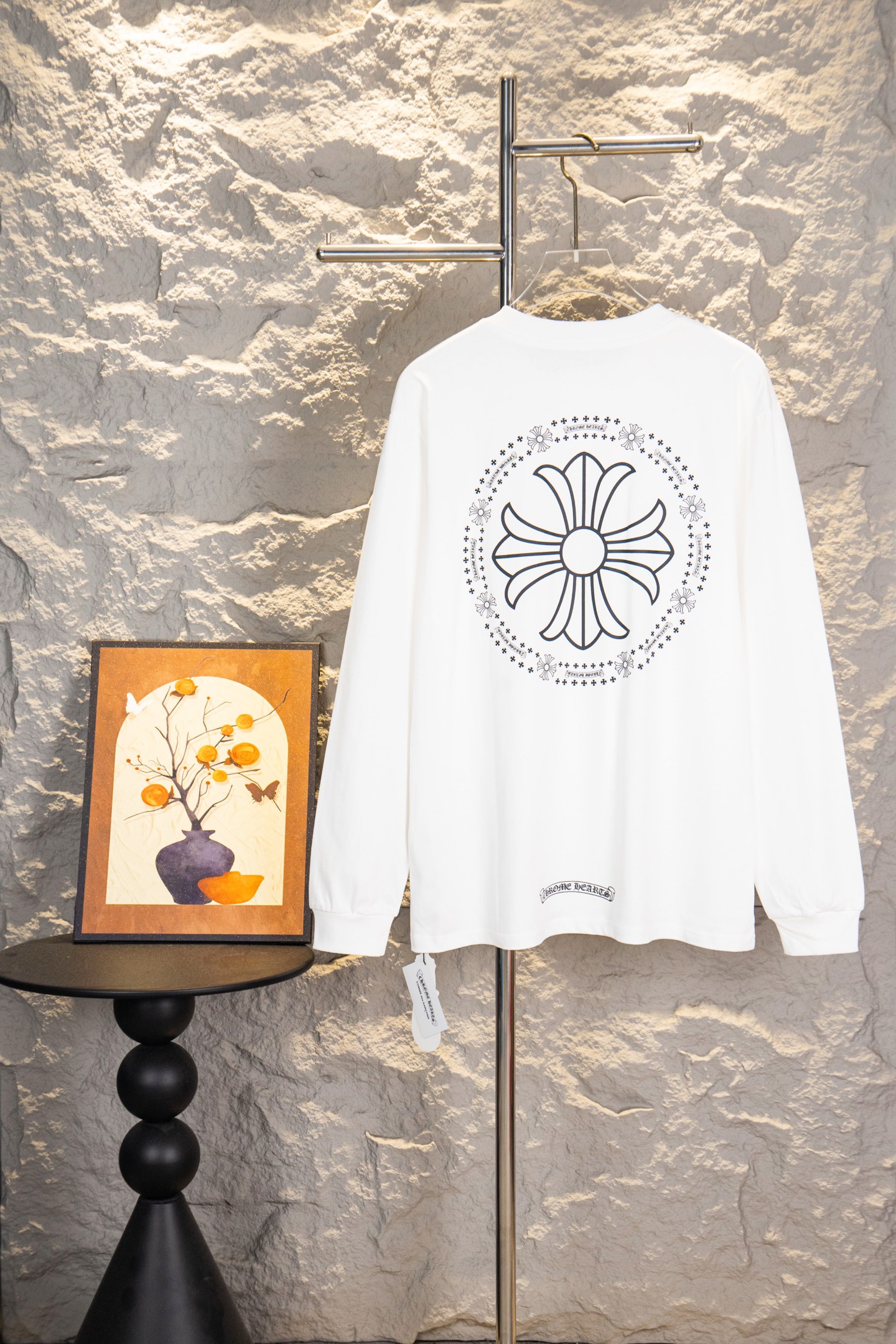 Cheap Chrome Hearts Long-Sleeved T-shirts in 219595, $30 USD- [IB219595] - Replica Chrome Hearts Long-Sleeved T-shirts