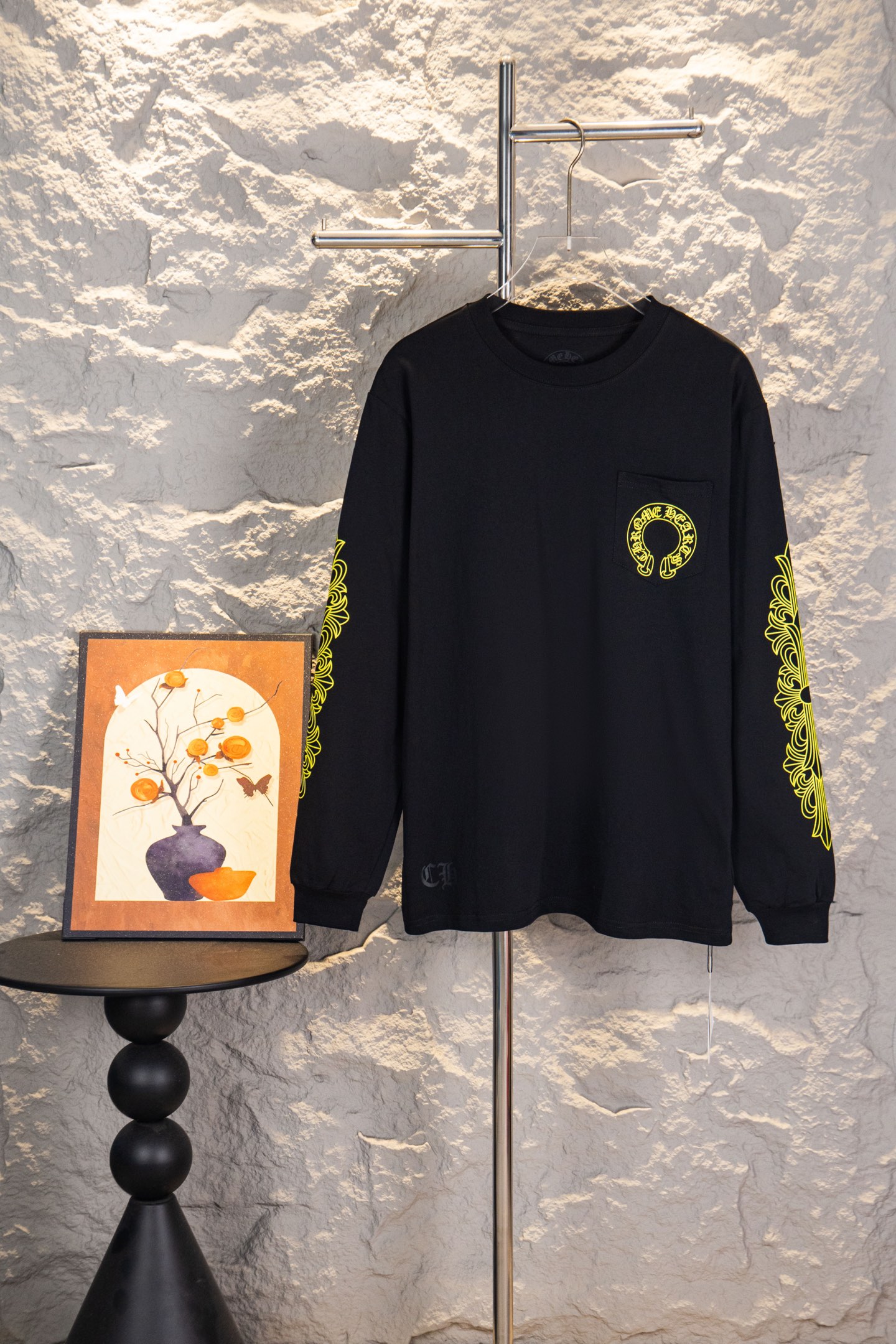 Cheap Chrome Hearts Long-Sleeved T-shirts in 219596, $30 USD- [IB219596] - Replica Chrome Hearts Long-Sleeved T-shirts