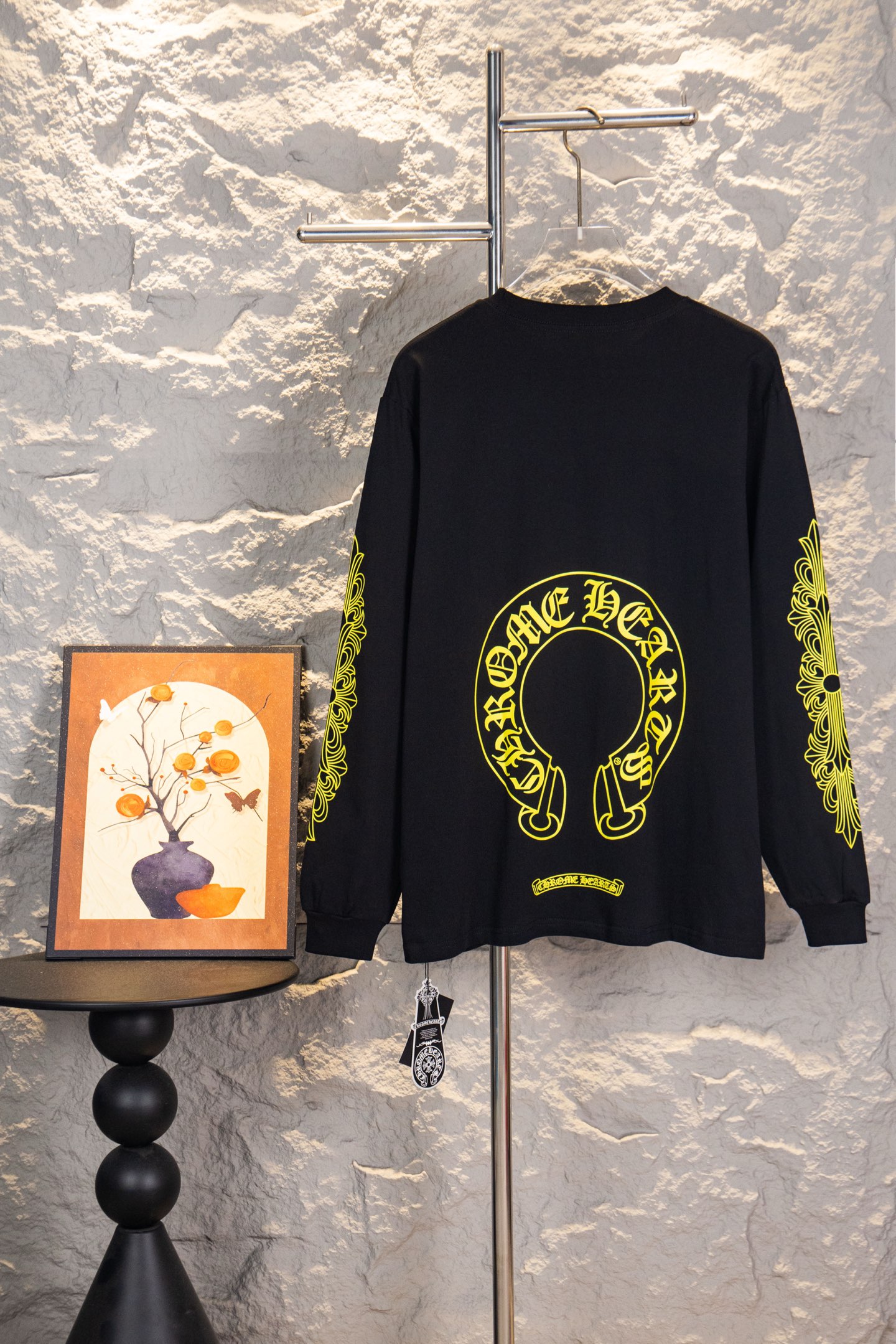 Cheap Chrome Hearts Long-Sleeved T-shirts in 219596, $30 USD- [IB219596] - Replica Chrome Hearts Long-Sleeved T-shirts