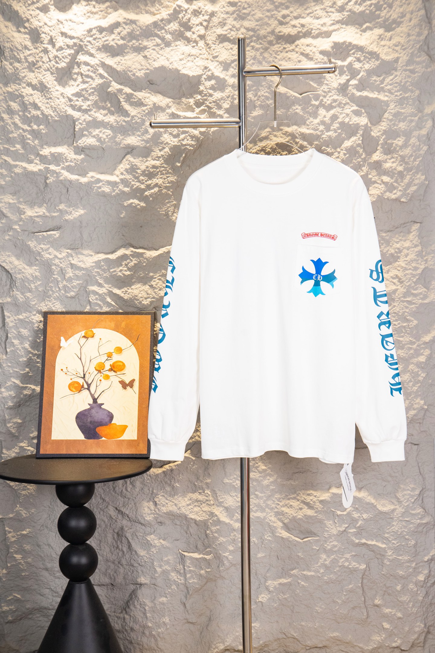 Cheap Chrome Hearts Long-Sleeved T-shirts in 219597, $30 USD- [IB219597] - Replica Chrome Hearts Long-Sleeved T-shirts