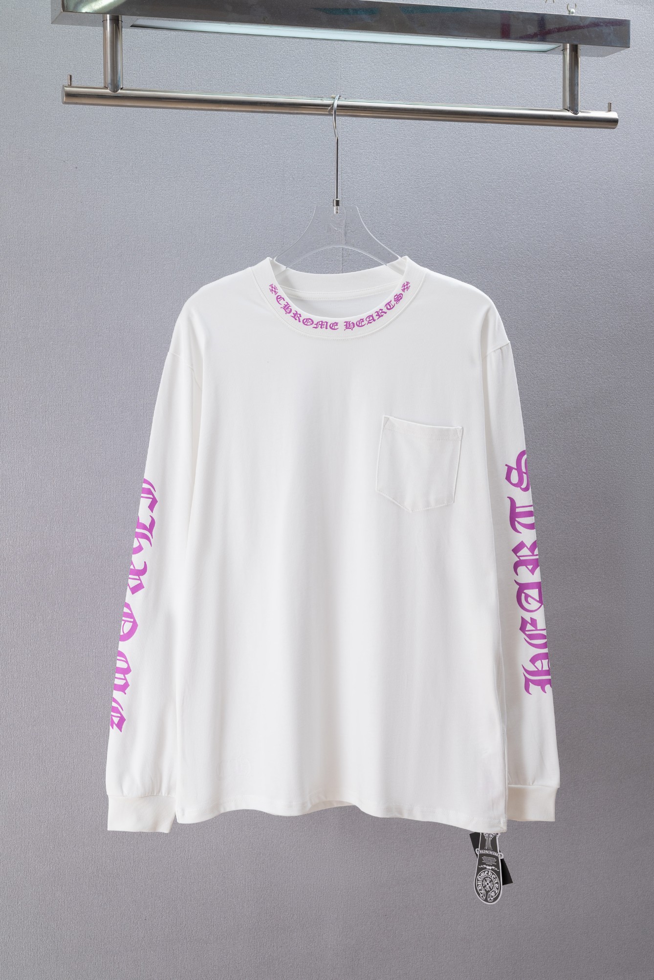 Cheap Chrome Hearts Long-Sleeved T-shirts in 219601, $30 USD- [IB219601] - Replica Chrome Hearts Long-Sleeved T-shirts