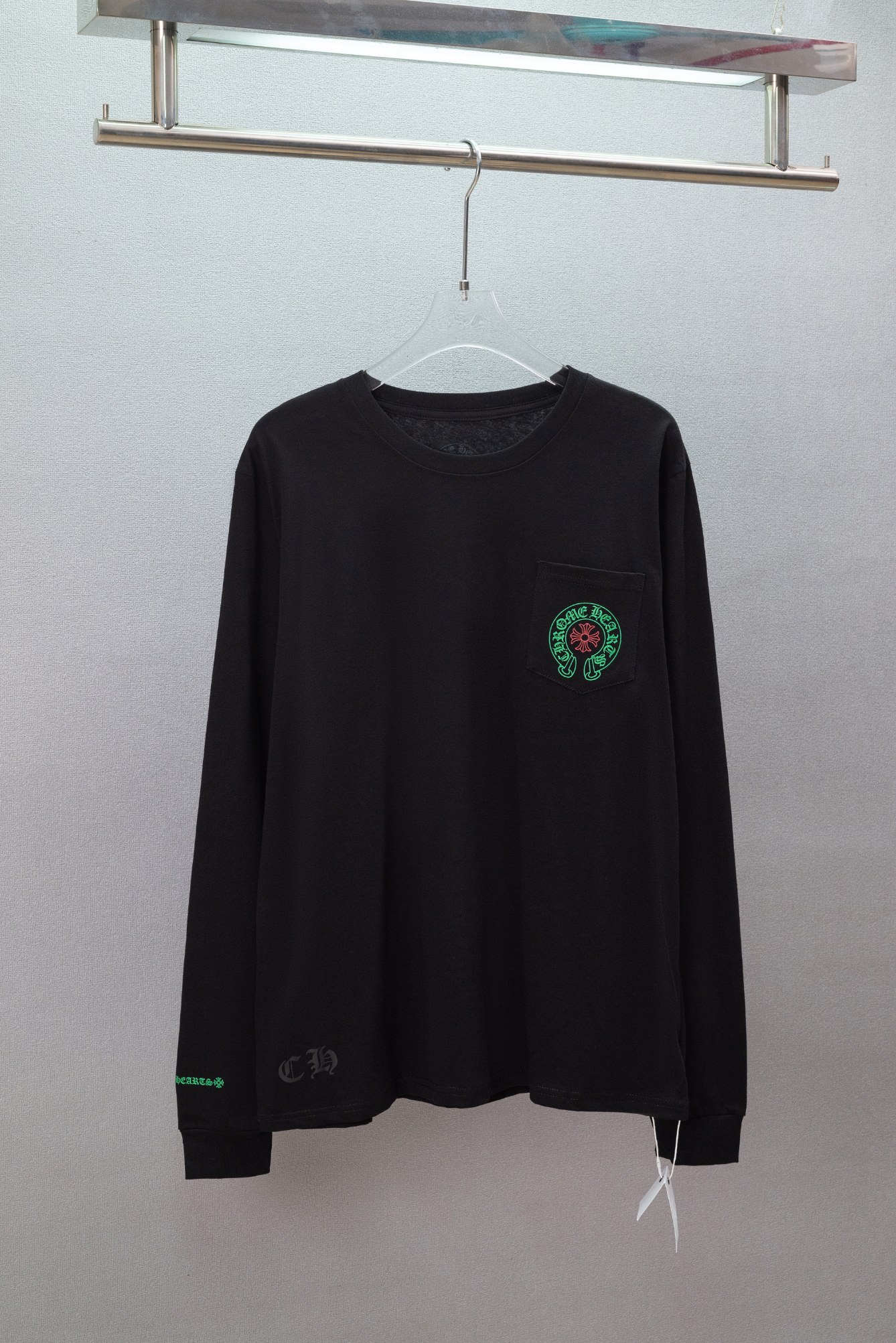 Cheap Chrome Hearts Long-Sleeved T-shirts in 219604, $30 USD- [IB219604] - Replica Chrome Hearts Long-Sleeved T-shirts