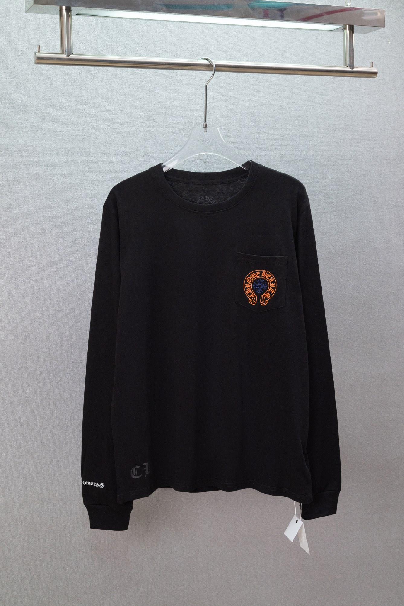 Cheap Chrome Hearts Long-Sleeved T-shirts in 219605, $30 USD- [IB219605] - Replica Chrome Hearts Long-Sleeved T-shirts