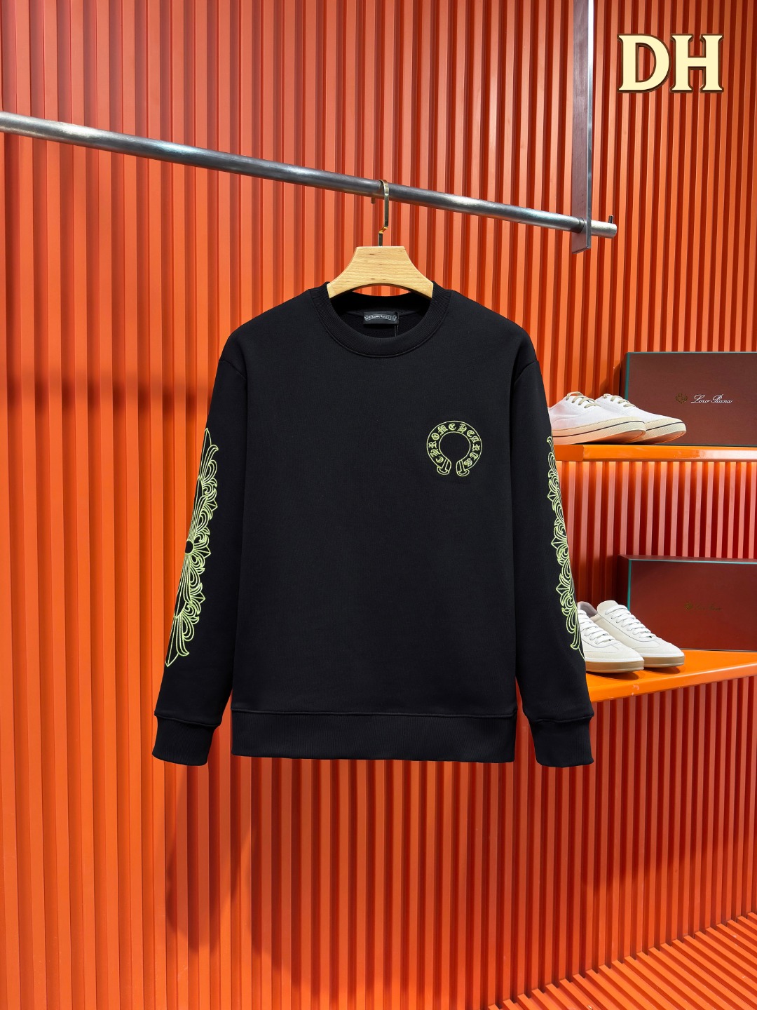Cheap Chrome hearts Hoody in 219606, $45 USD- [IB219606] - Replica Chrome hearts Hoody