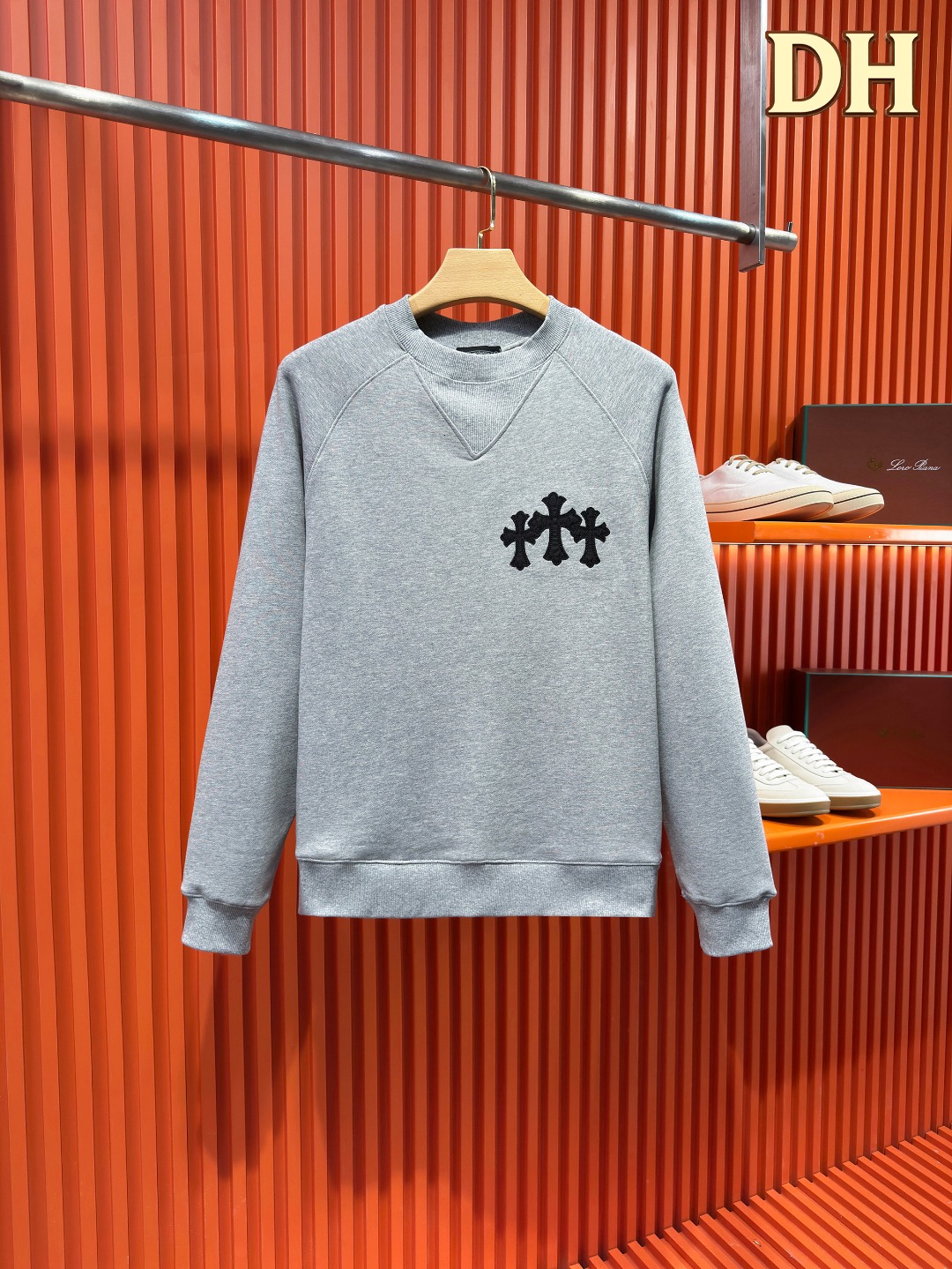 Cheap Chrome hearts Hoody in 219609, $45 USD- [IB219609] - Replica Chrome hearts Hoody
