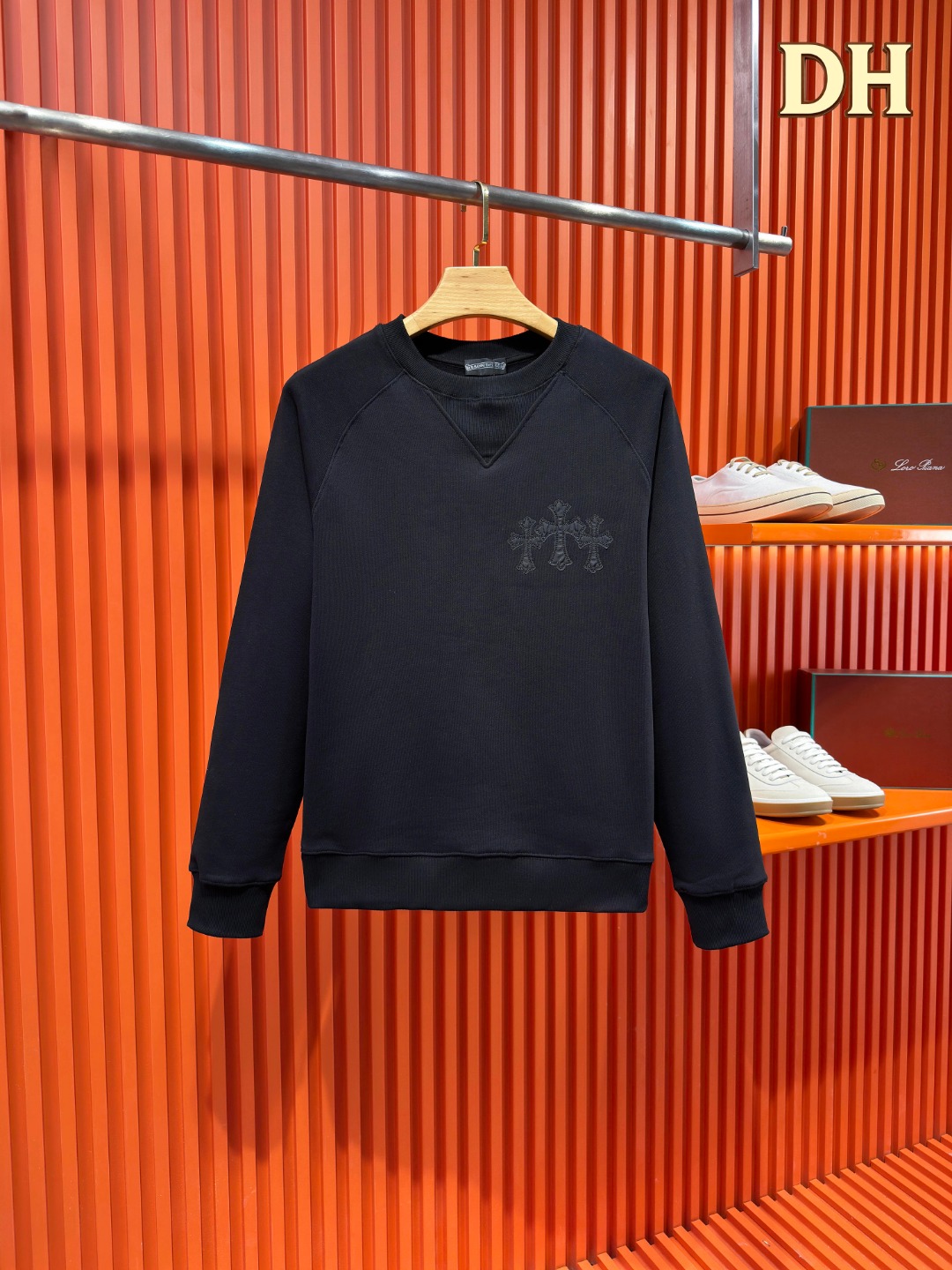 Cheap Chrome hearts Hoody in 219610, $45 USD- [IB219610] - Replica Chrome hearts Hoody