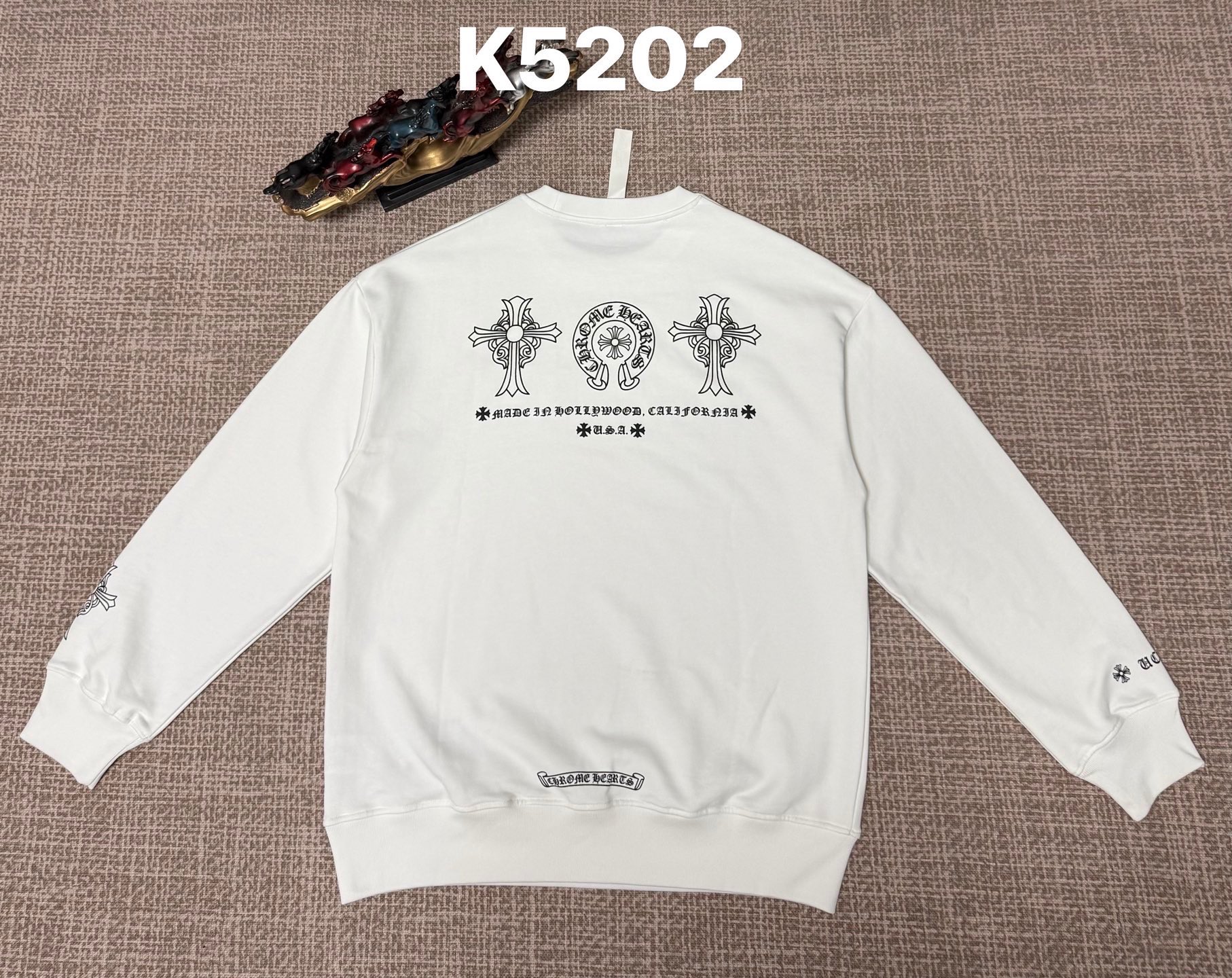 Cheap Chrome hearts Hoody in 219616, $45 USD- [IB219616] - Replica Chrome hearts Hoody