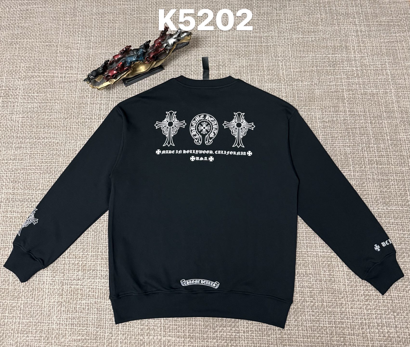 Cheap Chrome hearts Hoody in 219618, $45 USD- [IB219618] - Replica Chrome hearts Hoody