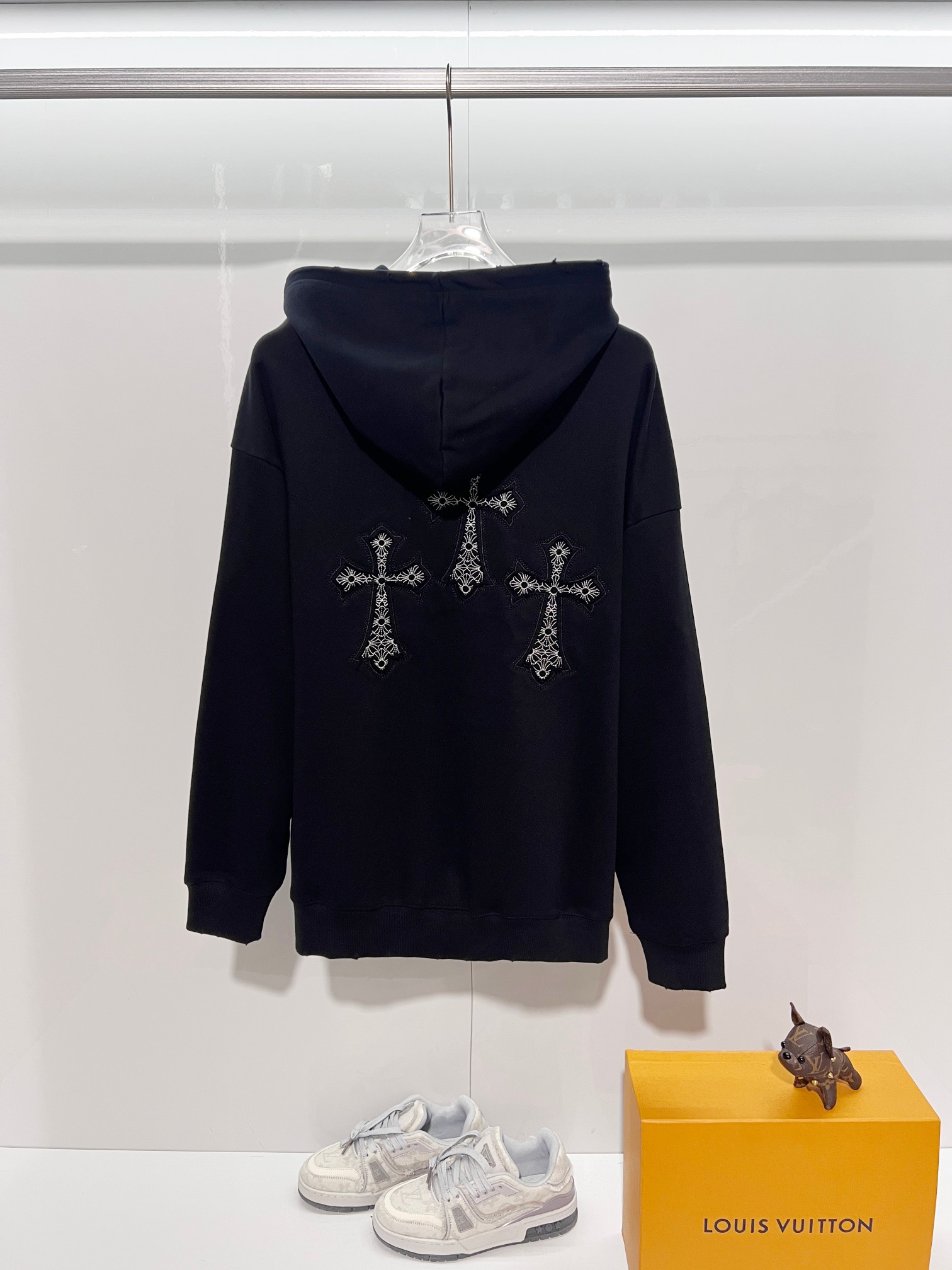 Cheap Chrome hearts Hoody in 219619, $50 USD- [IB219619] - Replica Chrome hearts Hoody