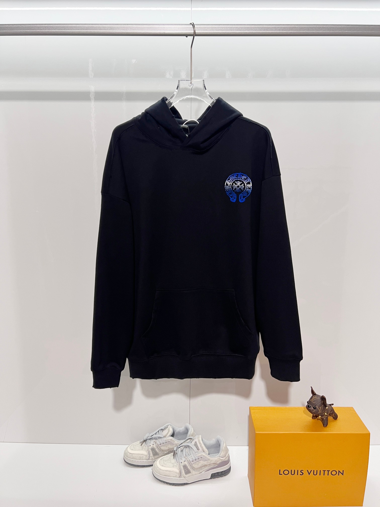Cheap Chrome hearts Hoody in 219621, $50 USD- [IB219621] - Replica Chrome hearts Hoody