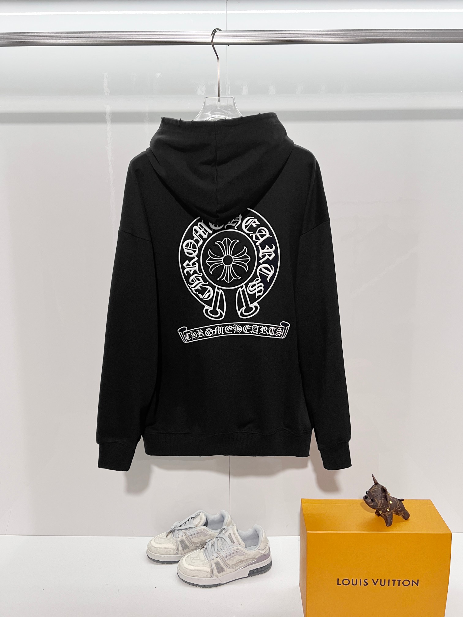 Cheap Chrome hearts Hoody in 219623, $50 USD- [IB219623] - Replica Chrome hearts Hoody