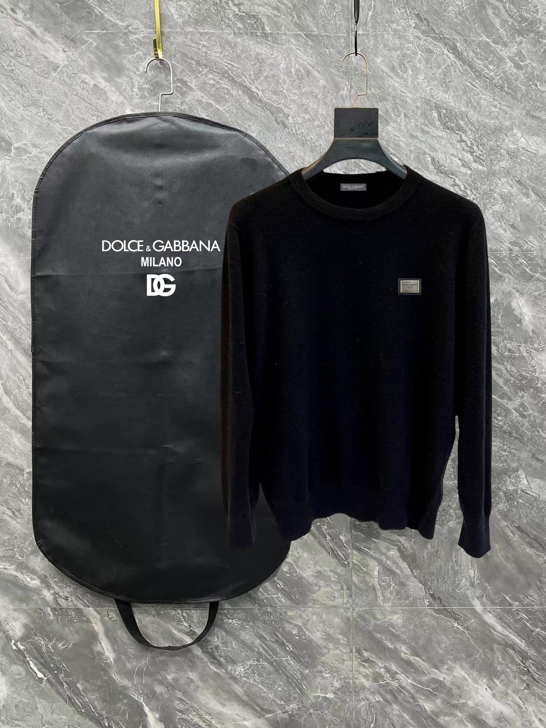 Cheap DG Sweaters for Men in 219630, $35 USD- [IB219630] - Replica DG Sweaters for Men
