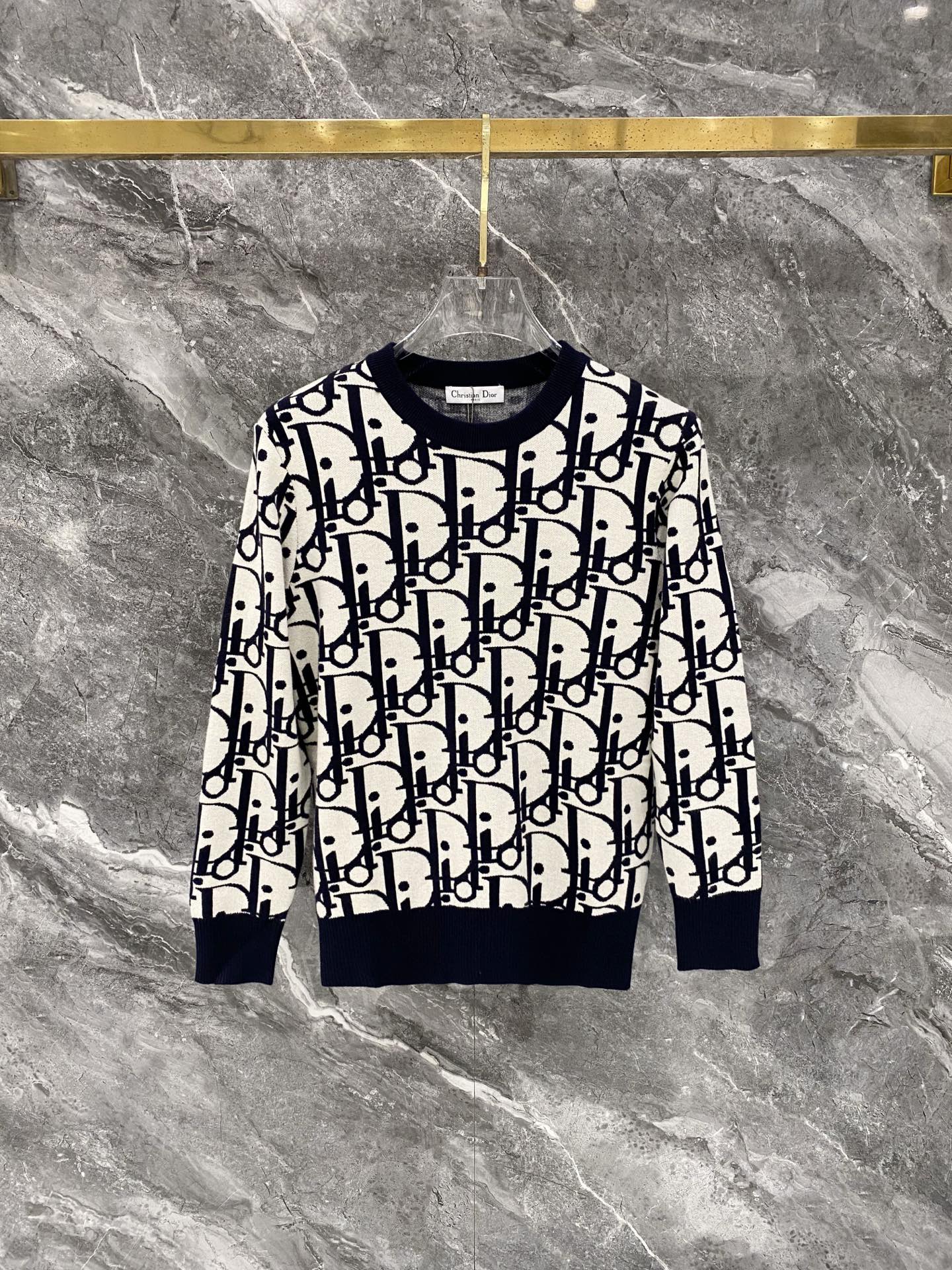 Cheap Dior Sweaters for Men in 219689, $55 USD- [IB219689] - Replica Dior Sweaters for Men