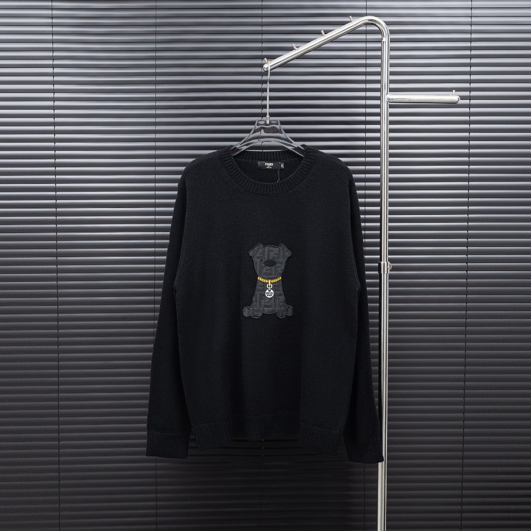 Cheap Fendi Sweaters for Men in 219811, $35 USD- [IB219811] - Replica Fendi Sweaters for Men