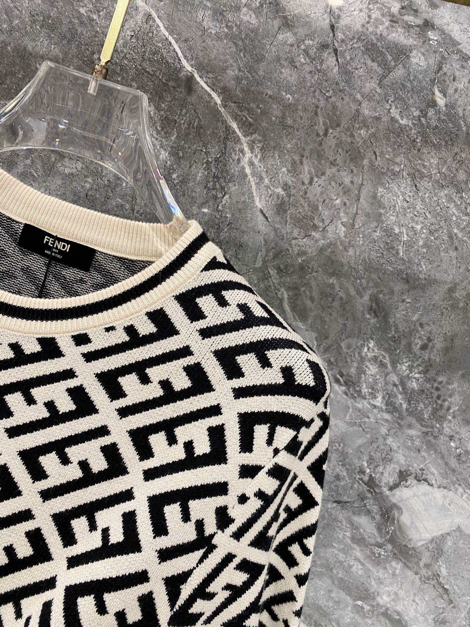 Cheap Fendi Sweaters for Men in 219812, $40 USD- [IB219812] - Replica Fendi Sweaters for Men