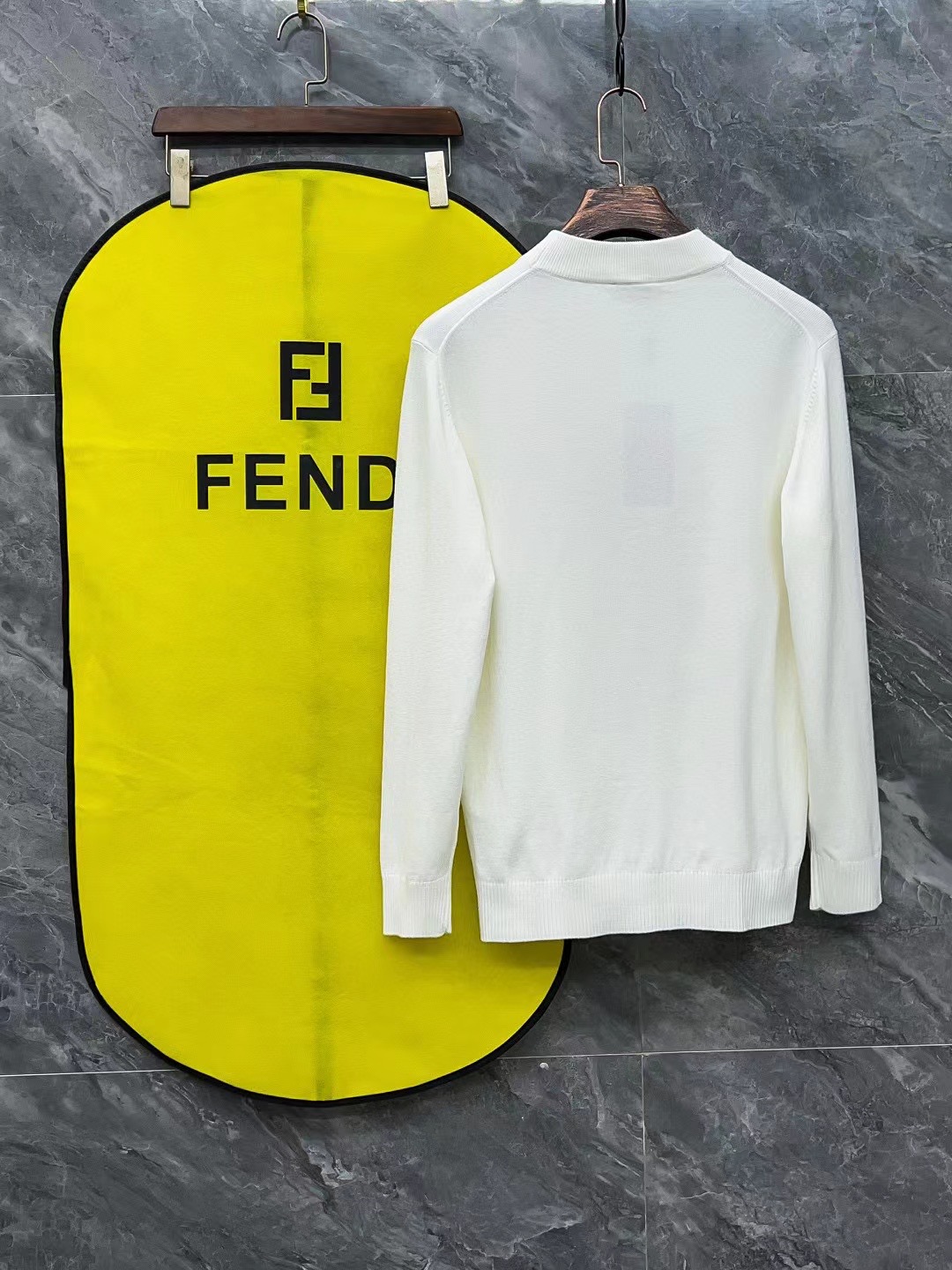 Cheap Fendi Sweaters for Men in 219814, $35 USD- [IB219814] - Replica Fendi Sweaters for Men