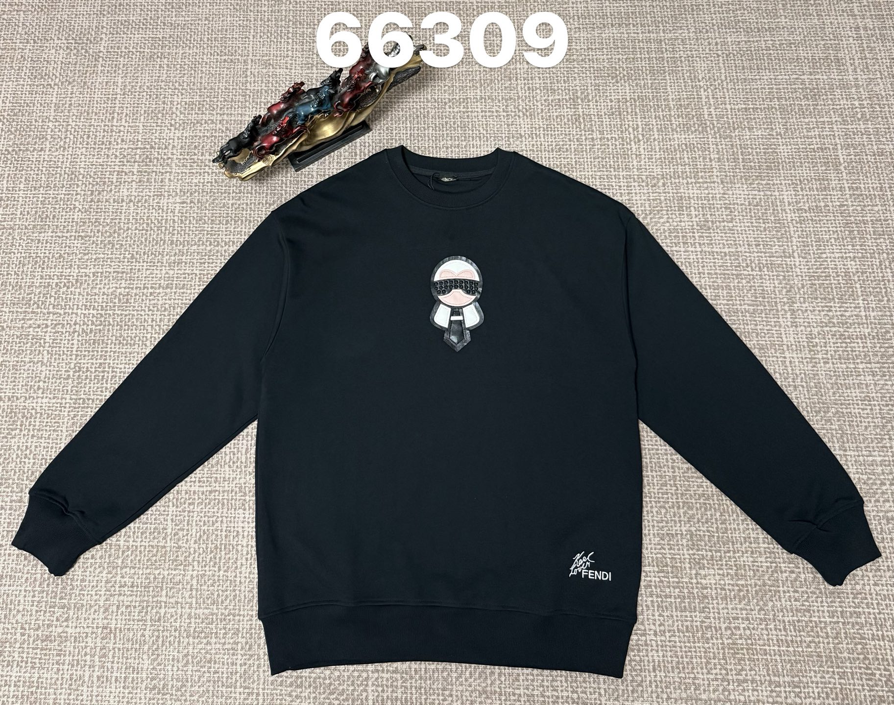 Cheap Fendi Hoodies for Men in 219824, $40 USD- [IB219824] - Replica Fendi Hoodies for Men