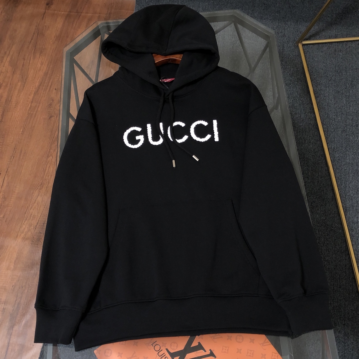 Cheap Gucci Hoodies for Men in 219831, $55 USD- [IB219831] - Replica Gucci Hoodies for Men