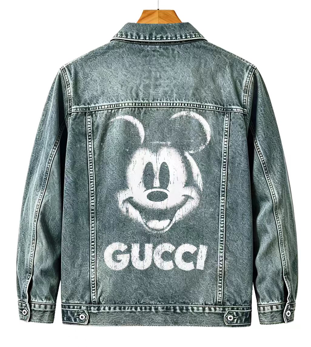 Cheap Gucci Jeans Jackets For Men in 219857, $65 USD- [IB219857] - Replica Gucci Jeans Jackets For Men