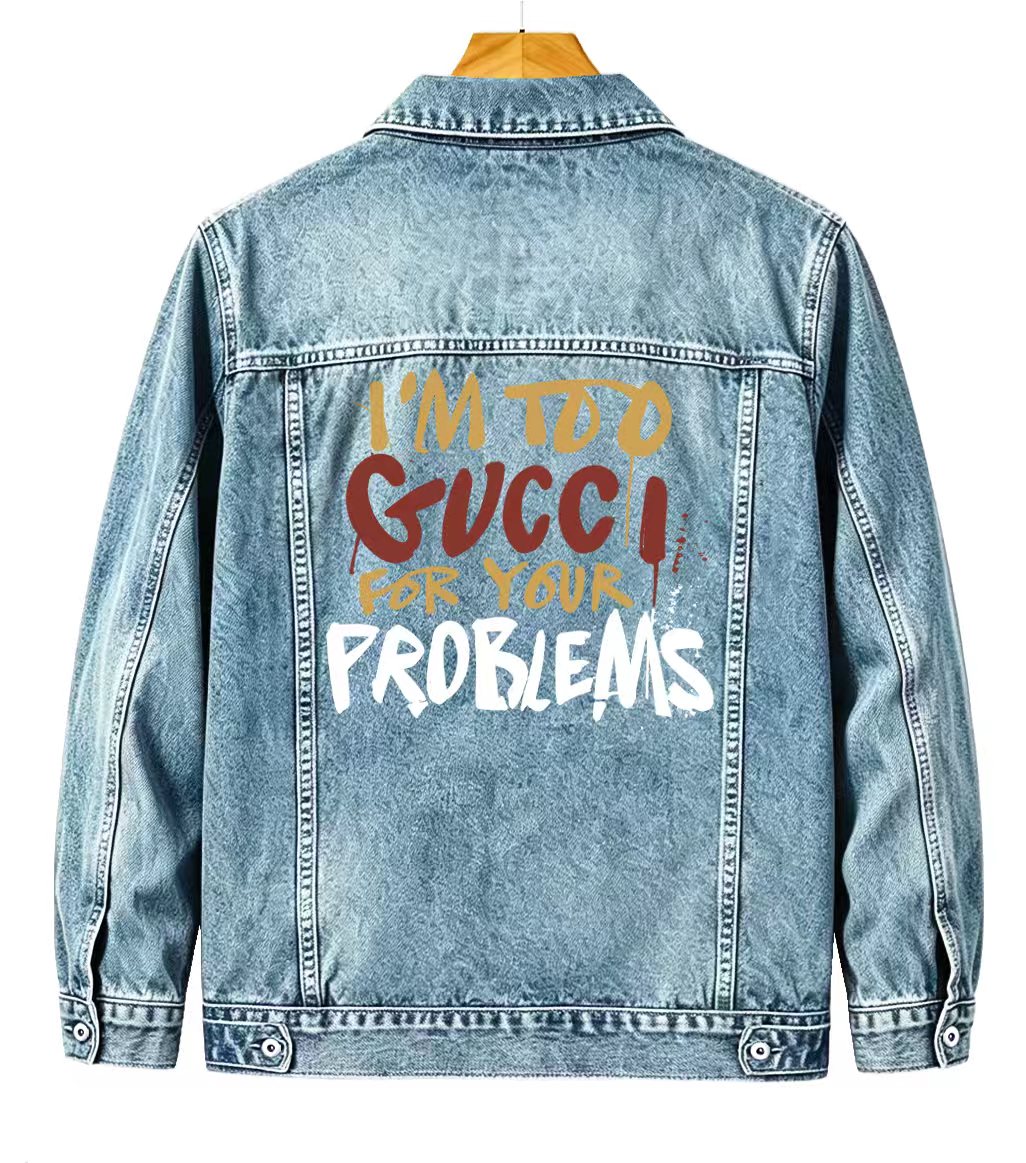 Cheap Gucci Jeans Jackets For Men in 219859, $65 USD- [IB219859] - Replica Gucci Jeans Jackets For Men