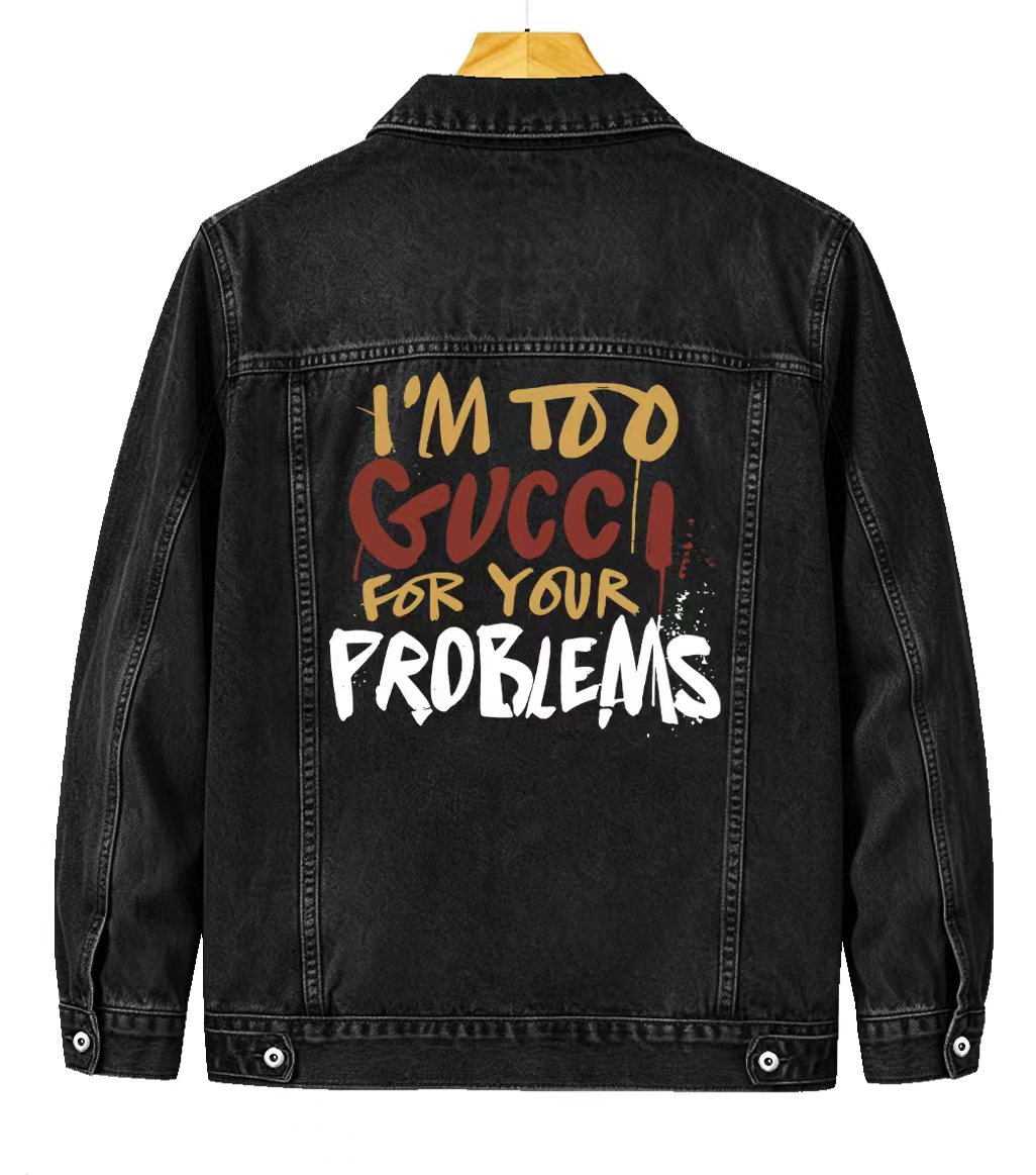 Cheap Gucci Jeans Jackets For Men in 219861, $65 USD- [IB219861] - Replica Gucci Jeans Jackets For Men