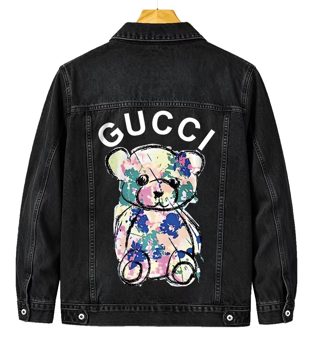 Cheap Gucci Jeans Jackets For Men in 219863, $65 USD- [IB219863] - Replica Gucci Jeans Jackets For Men