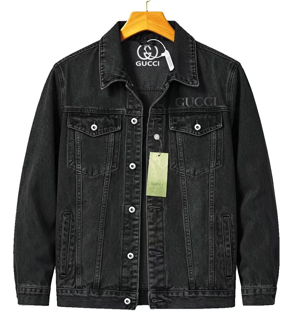 Cheap Gucci Jeans Jackets For Men in 219870, $65 USD- [IB219870] - Replica Gucci Jeans Jackets For Men