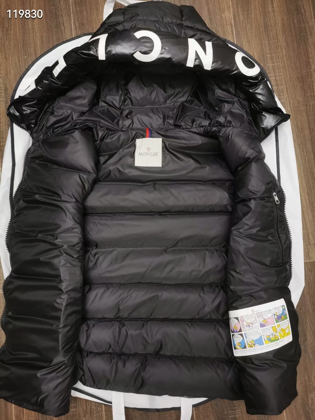 Cheap Moncle Thick Coats For Men in 219970, $125 USD- [IB219970] - Replica Moncle Thick Coats For Men