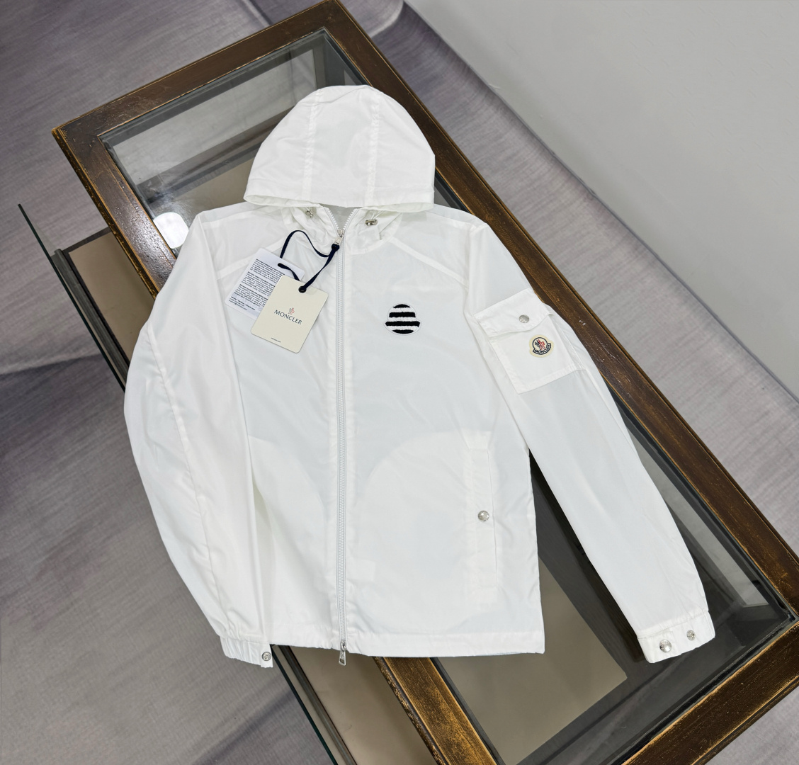 Cheap Moncle Thin Jackets For Men in 220014, $80 USD- [IB220014] - Replica Moncle Thin Jackets For Men