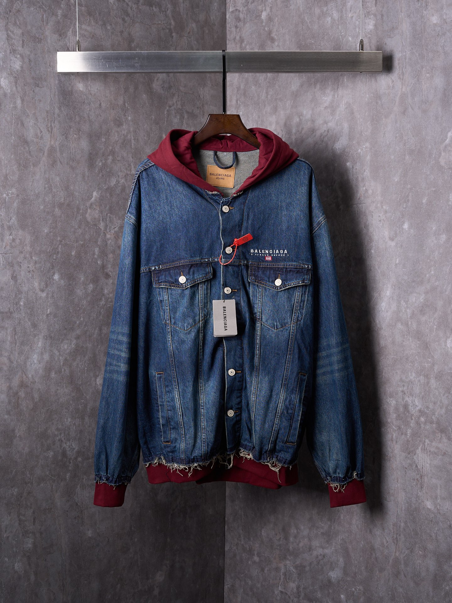 Cheap Balenciaga Jackets for Men in 220047, $105 USD- [IB220047] - Replica Balenciaga Jackets for Men