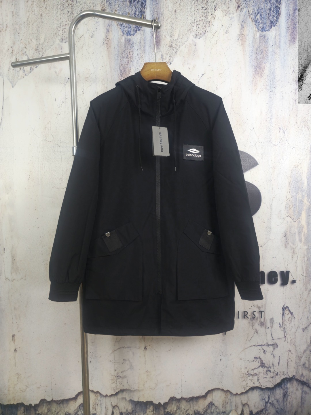 Cheap Balenciaga Jackets for Men in 220055, $145 USD- [IB220055] - Replica Balenciaga Jackets for Men
