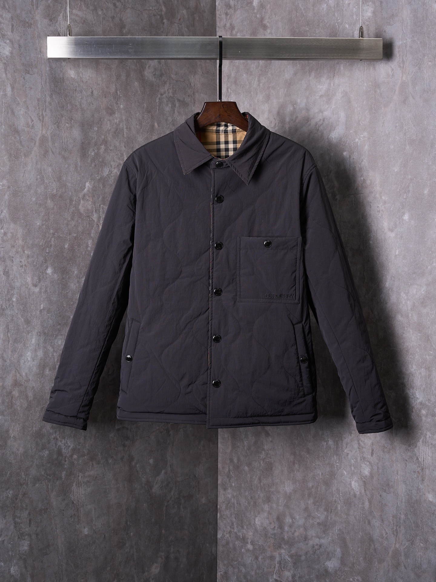 Cheap Burberry Trench Coats For Men in 220079, $125 USD- [IB220079] - Replica Burberry Trench Coats For Men