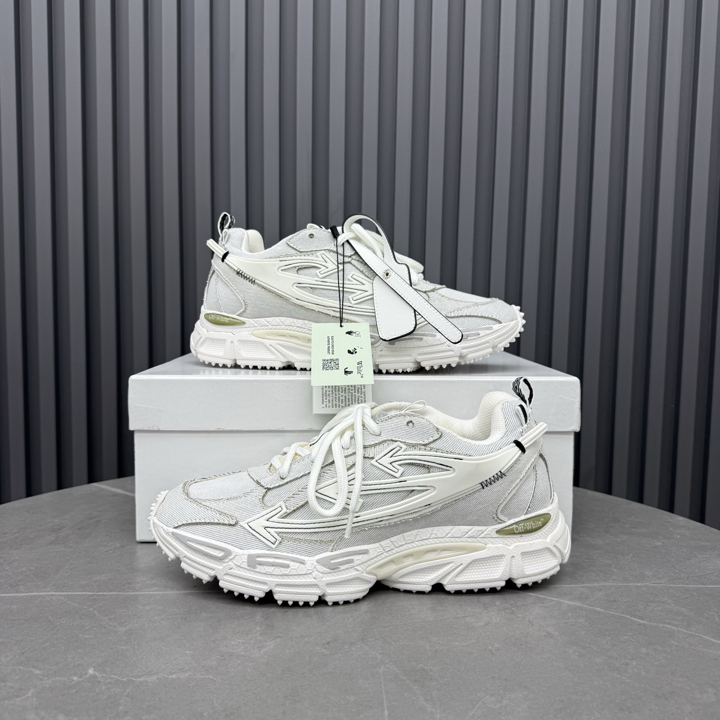 Cheap New Arrivals Off White Sneakers Size 35-46 in 220107, $150 USD- [IB220107] - Replica Off White Shoes for Men