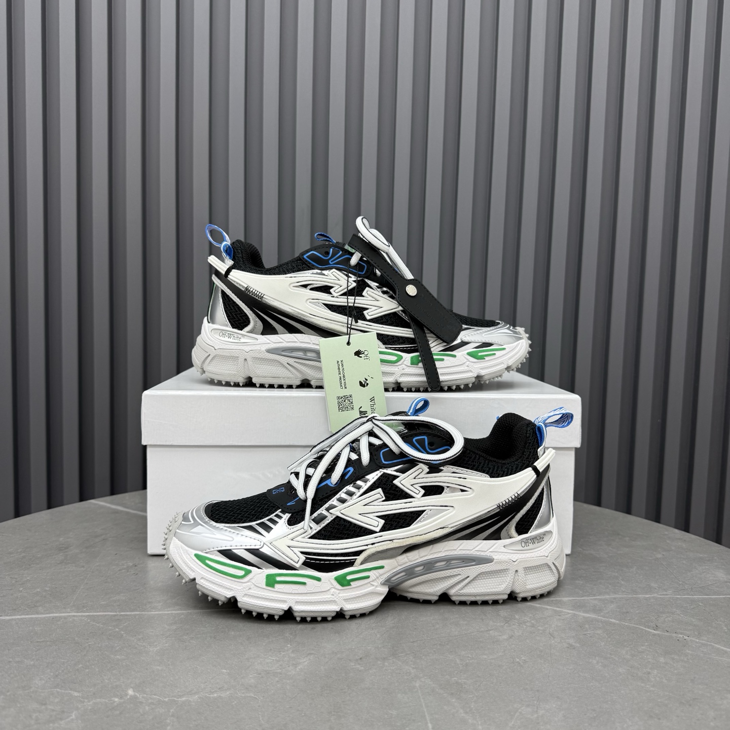 Cheap New Arrivals Off White Sneakers Size 35-46 in 220112, $150 USD- [IB220112] - Replica Off White Shoes for Men