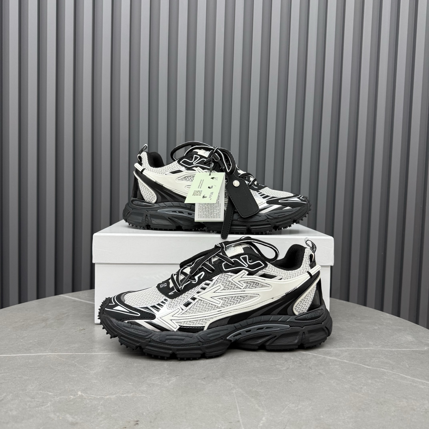 Cheap New Arrivals Off White Sneakers Size 35-46 in 220113, $150 USD- [IB220113] - Replica Off White Shoes for Men