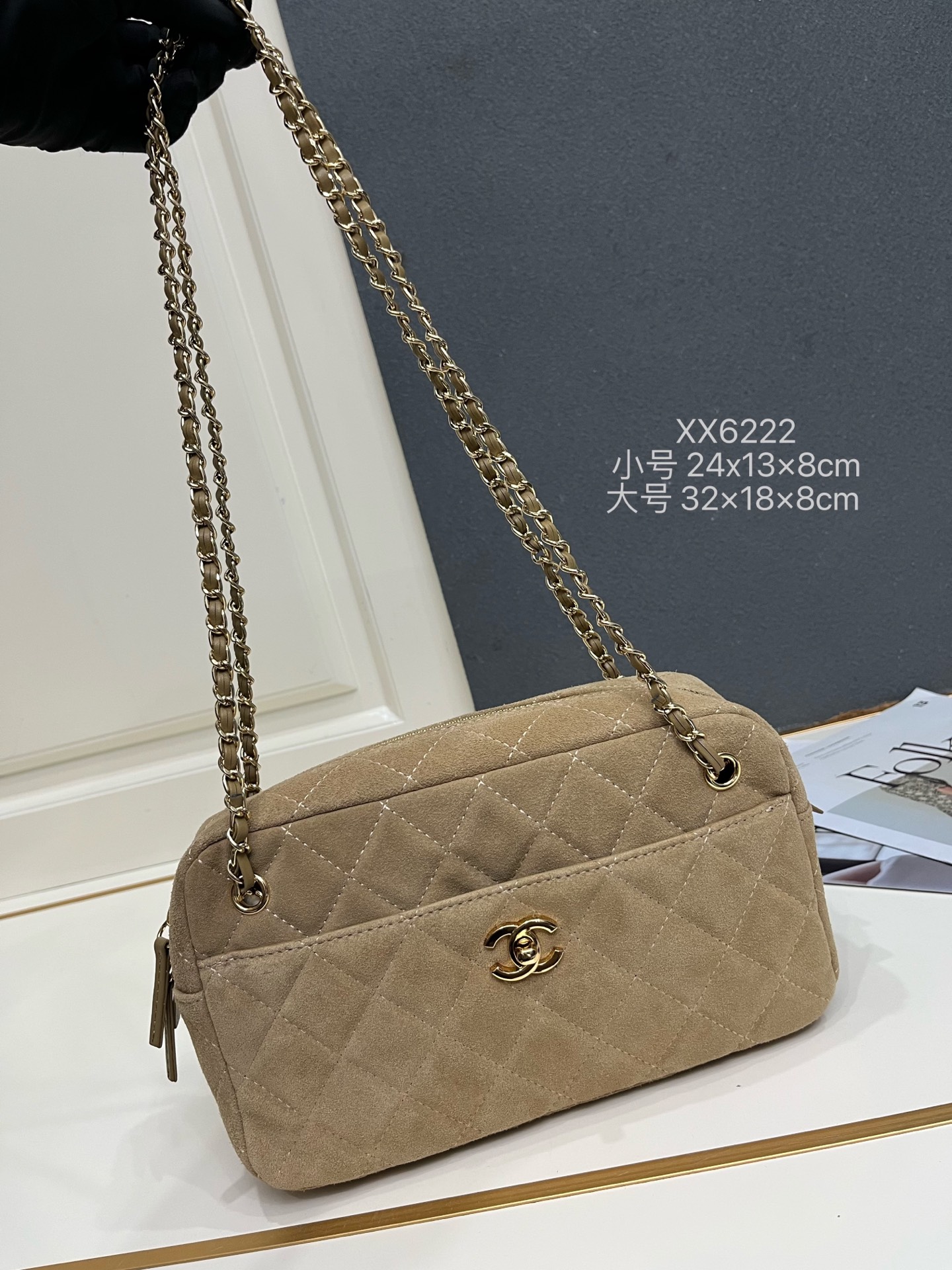 Cheap Chanel AAA quality Handbags in 220192, $105 USD- [IB220192] - Replica Chanel AAA quality Handbags